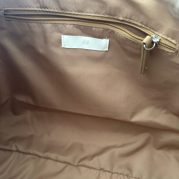 NWOT cute brown “sueded” bag from H&M - Picture 4 of 8